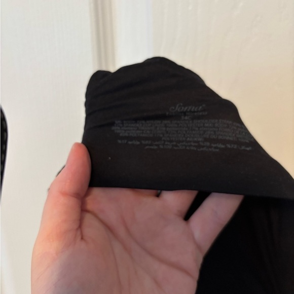 Soma Enbliss Wireless Bra Black 34C - Picture 5 of 6